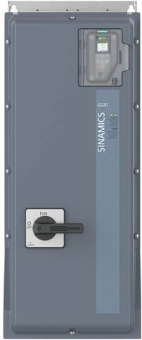 Siemens Frequenzumrichter 6SL4113-0KP26-0FF0 in Grau - Bild 1