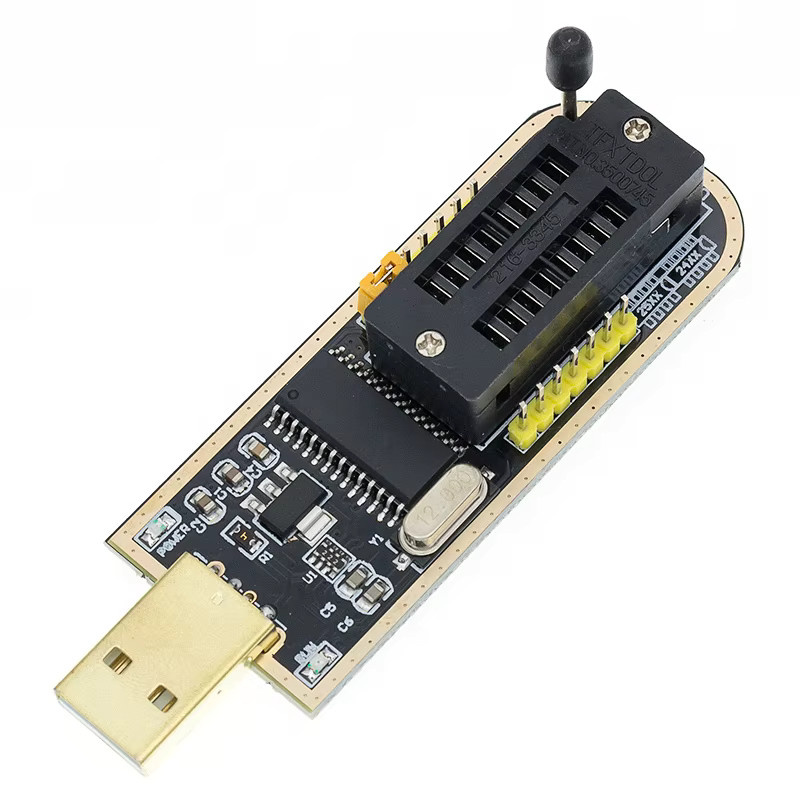 AITEWIN ROBOT CH341A USB-Programmierer Modul mit Testclip für EEPROM Flash BIOS 24/25 Serie SOIC8 SOP8 DIY Kit - Bild 3