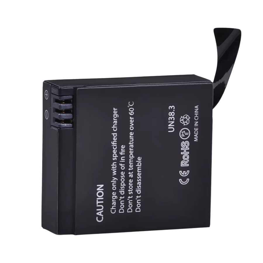 SJCAM Wiederaufladbarer Lithium-Ionen-Akku für SJ6, SJ6 Legend, SJ7 Star, SJ8 Air, SJ8 Pro und SJ8 Plus Action-Kameras in Schwarz - Bild 1