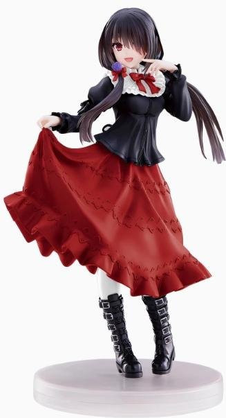 Yiran toy 1 DATE A LIVE Tokisaki Kurumi Anime Modell Figur PVC Schwarzes Kleid 18cm - Bild 1