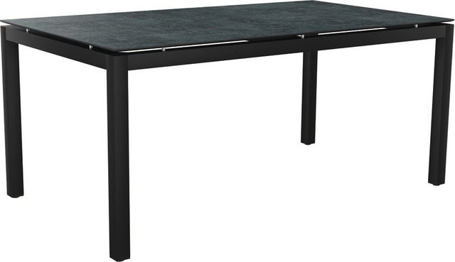 Stern Tisch Silverstar 2.0 Metallic B/T: 160 x 90 cm, Farbe: Anthrazit/Grau, Material: Aluminium - Bild 1