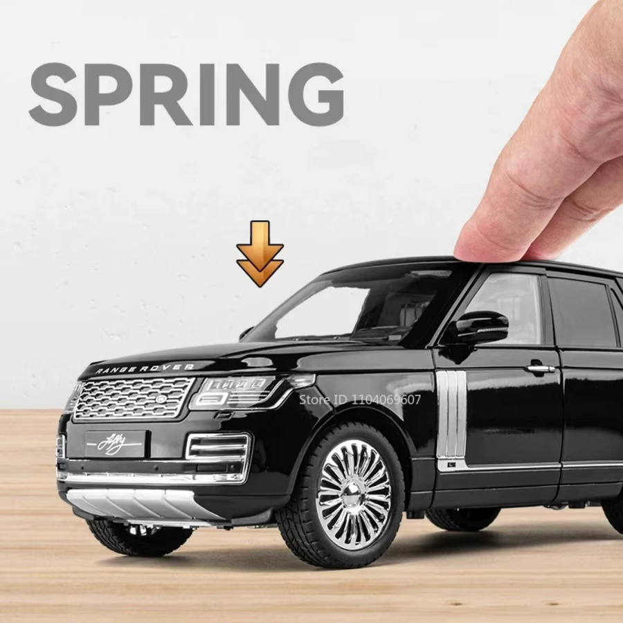 MAKEDA Range Rover Modellauto, 1:18, SUV, Geländewagen, mit Licht und Sound, Metall - Bild 3