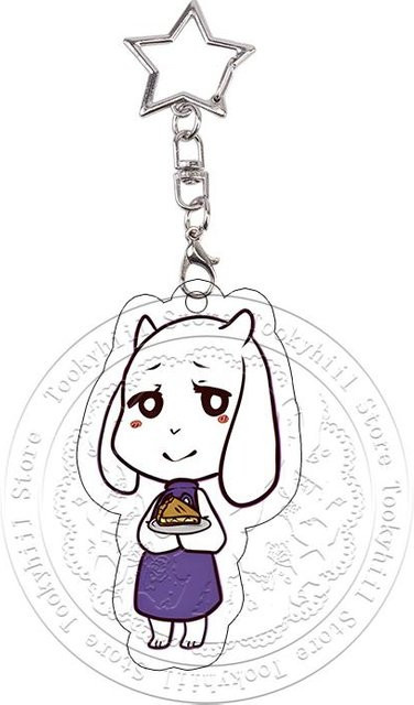 CHIC STUDIO Schlüsselanhänger Acryl, Anime, 4-5 cm, Unisex - Bild 1