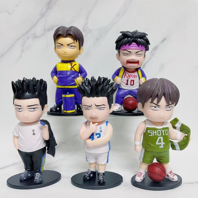 Slam Dunk Anime Figuren, 5-teiliges Set, 15cm, ab 14 Jahren - Bild 1