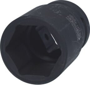 KS Tools Sechskant-Kraftstecknuss 1 Zoll, mittel lang, 41 mm, schwarz, Chrom-Molybdän - Bild 1