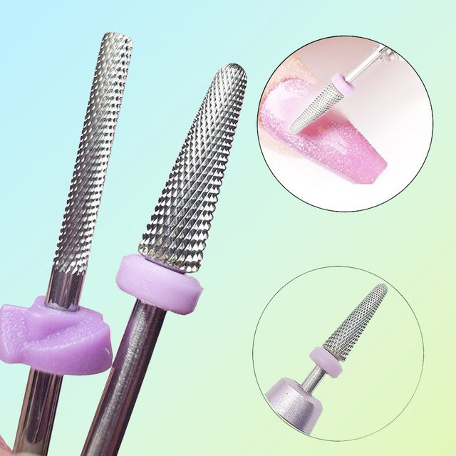 Easy Nail 5-in-1 Hartmetall-Nagelbohrer, Wolframstahl, 3/32" - Bild 1