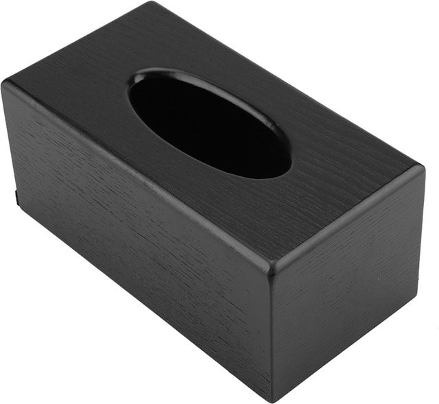 KaiSai Rechteckige Holz-Taschentuchbox in minimalistischem Design, B/T/H: 23,0 x 12,0 x 10,5 cm - Bild 1