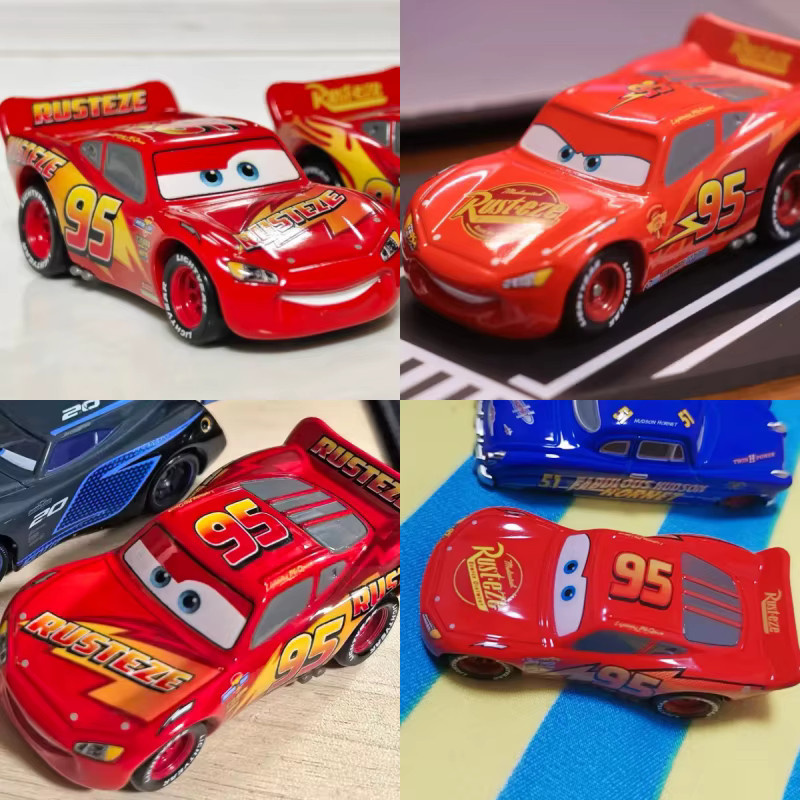 Tomy Tomica McQueen Pixar Cars Century Modellauto, Rennwagen, Metall, Rot - Bild 3