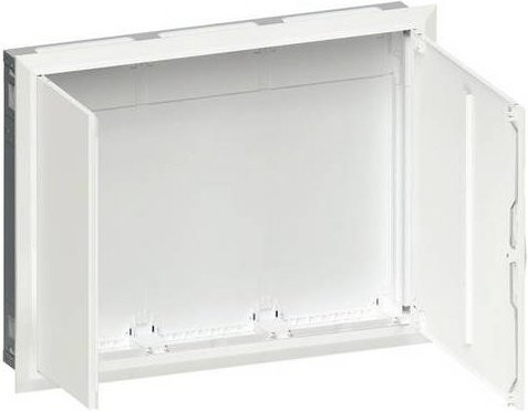 Hager FWU33D Feldverteiler in Weiß, Einbau, Stahl, B/T/H: 81,5 x 50,7 x 125,0 cm - Bild 1
