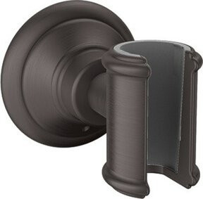 Hansgrohe Axor Montreux Brausehalter fest in mattem Black Chrome - Bild 1