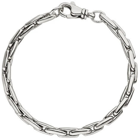 Colfem Armband 925 Sterling Silber, rhodiniert, 19 cm - Bild 1