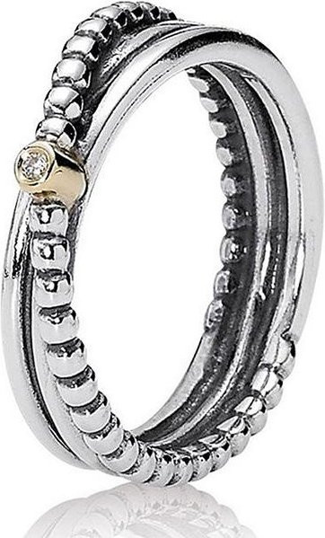 POMOiii Schmetterlingsring, 925 Silber, Kristall, Damen - Bild 1