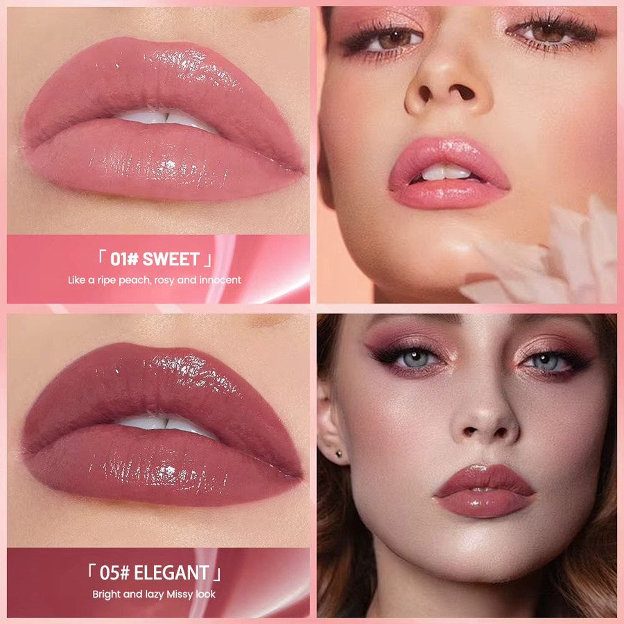 QIBEST Lipgloss, Feuchtigkeitsspendend, Unisex - Bild 3