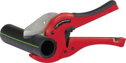 Rothenberger ROCUT TC 50 Professional Kunststoffschere für PP, PE, PB, PEX und PVDF in Rot - Bild 1
