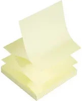 Soennecken Z-Notes Haftnotizen Blank Gelb FSC-zertifiziert 7,5 x 7,5 cm - Bild 1
