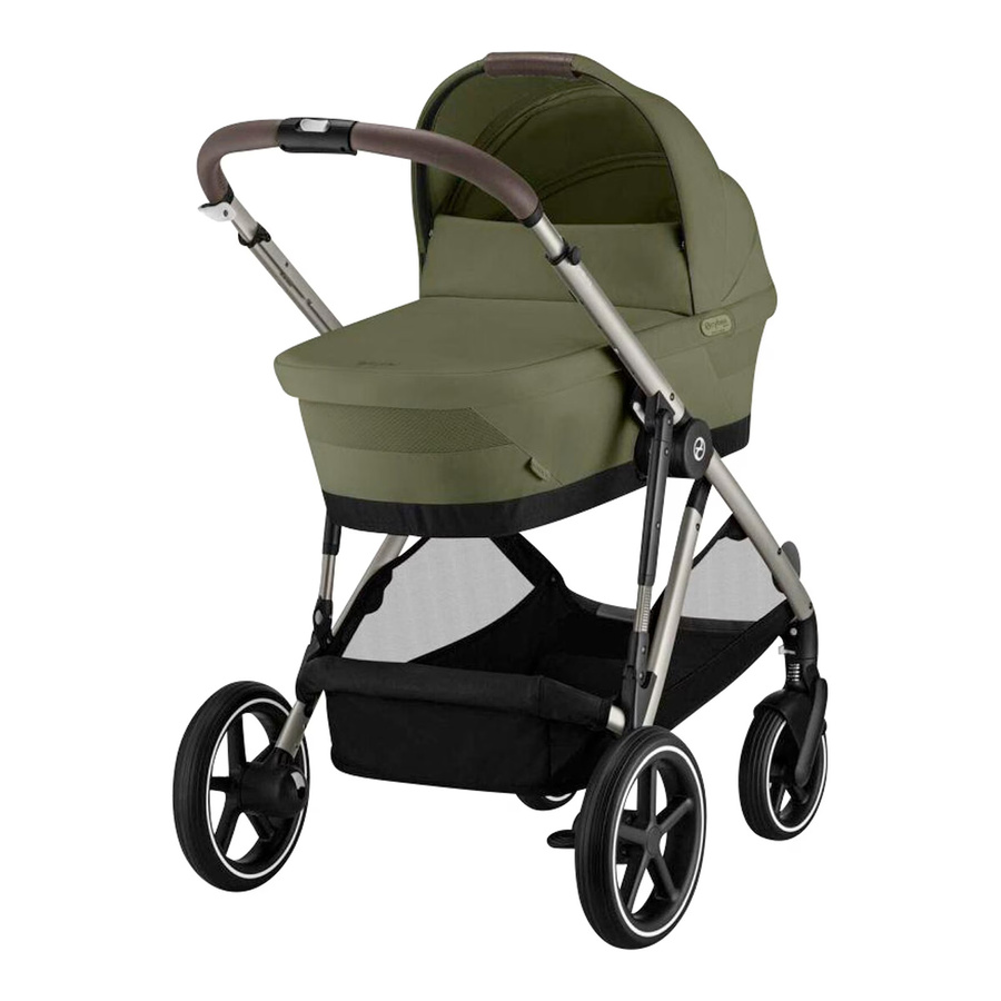 Cybex Gold Gazelle S Zwillings- und Geschwisterwagen in Grün - Bild 2