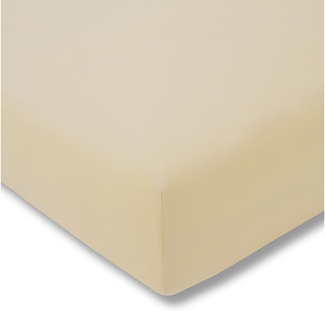 Estella Spannbetttuch aus Feinjersey in Beige - Bild 1