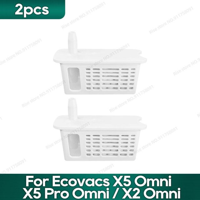 Ecovacs Silberionen-Bakteriostatikum-Modul in Weiß, kompatibel mit X5 Omni, X5 Pro Omni und X2 Omni - Bild 1