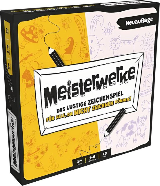 Asmodee Meisterwerke, Partyspiel, ab 8 Jahren - Bild 1