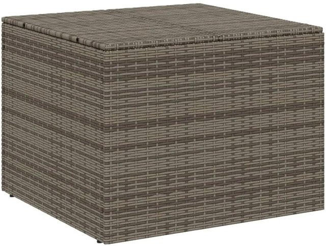 Furnicato Gartentruhe aus Poly Rattan in Grau mit 291l Volumen - Bild 1