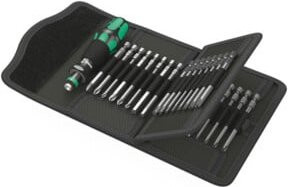 Wera Kraftform Kompakt 62 Bit- und Steckschlüssel-Satz mit 33 Teilen und 6,3 mm Bit-Schraubendreher - Bild 2