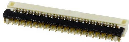 Molex FFC/FPC-Anschluss 33-polig in Weiß mit 0,30 mm Rastermaß (503566-3302) Tape on Full reel - Bild 1