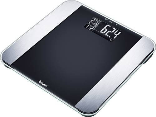 Beurer BF LE Körperanalysewaage in Schwarz und Silber mit einem Wägebereich bis max. 150 kg - Bild 1