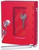 WEDO Schlüsselschrank aus Stahl in Rot - Bild 1