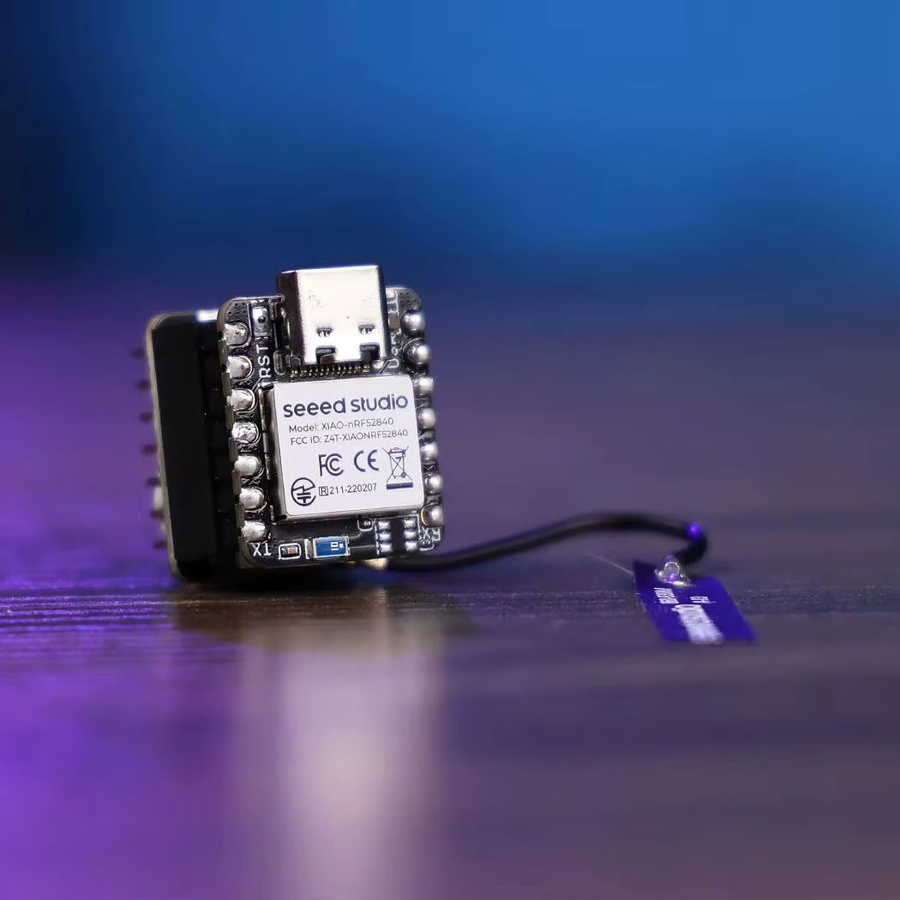 Seeed Studio Meshtastic Entwicklungsboard XIAO nRF52840 & Wio SX1262 Kit mit LoRa Antenne, Bluetooth und NFC, Schwarz - Bild 2
