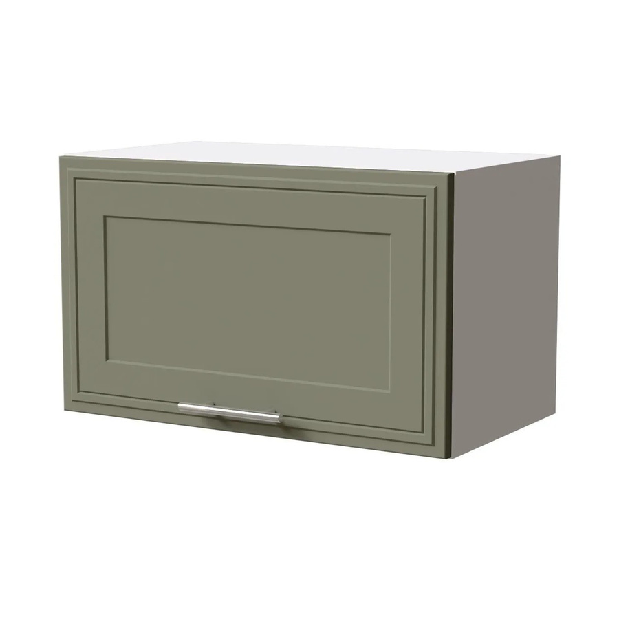Feldmann-Wohnen Klapphängeschrank Salo W4B/60 in Weiß und Reed Green Matt mit Blum Aventos Klappenbeschlag, B/T/H: 60 x 32,5 x 36 cm - Bild 2