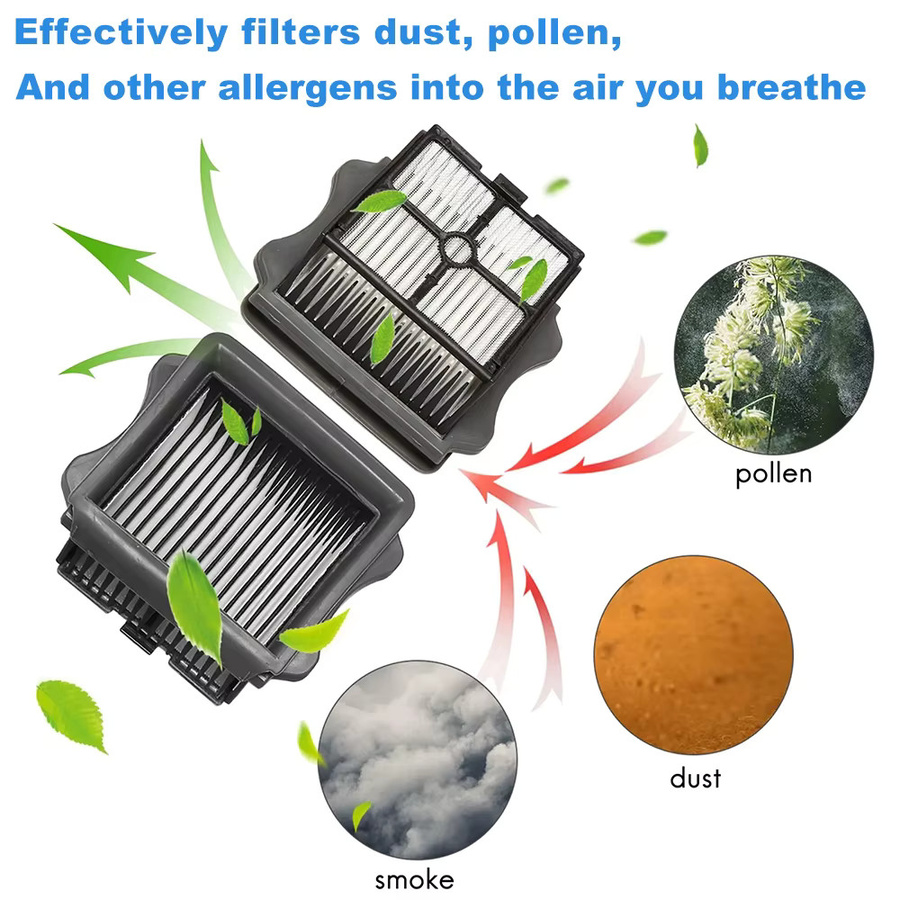 Ersatzzubehör für Tineco iFloor 3 und Tineco Floor One S3 Akku-Nass-Trockensauger mit Rollenbürste und Hepa-Filter - Bild 3