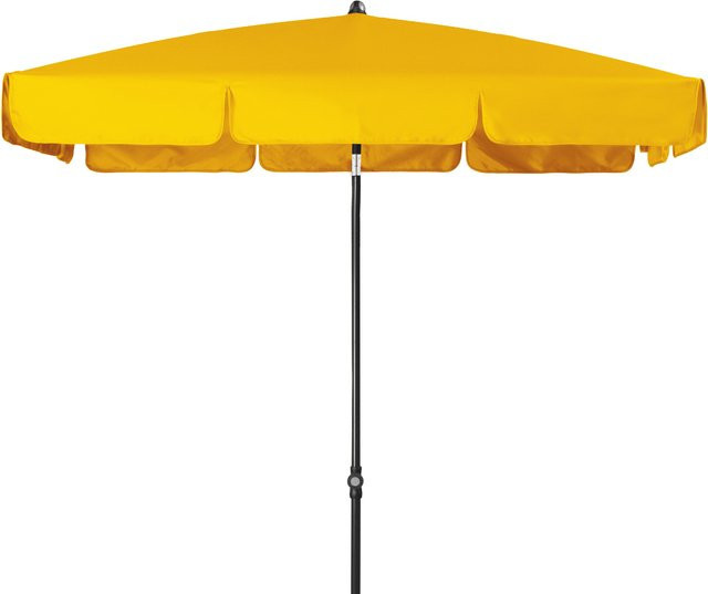 Doppler Sonnenschirm Sunline Mittelstockschirm, gelb, B: 185 cm, T: 120 cm - Bild 1