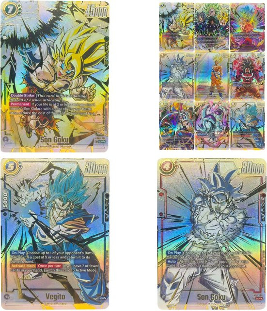 Bandai Dragon Ball DIY Heißprägen Sammlungskarten, Anime Karten, Set / Bundle - Bild 1