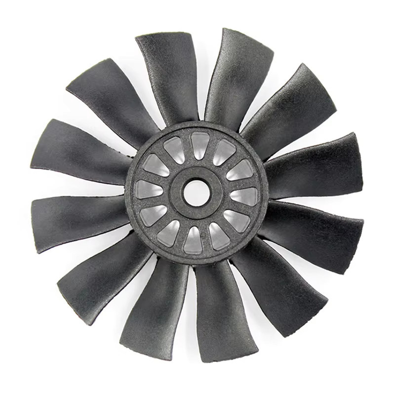 QX-MOTOR 64mm EDF Motor, 12-Blatt-Motor CW CCW, Luftpropeller-Teil - Bild 3