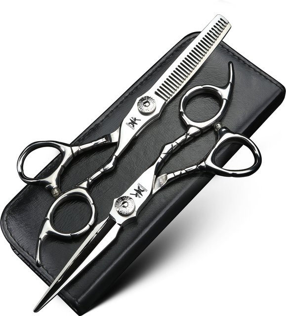 XUANTENG Haarschere und Effilierschere, 6 Zoll, Silber, Unisex - Bild 1
