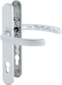 HOPPE PT-Drückergarnitur Luxembourg 1500/3357N in Silber, PZ, Aluminium und Zink - Bild 1