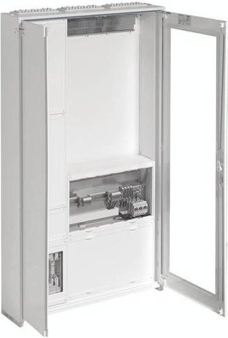 Hager Wandler- und Messschrank FP93W1N Aufputz Weiß B: 80,0 cm, H: 140,0 cm, T: 20,5 cm - Bild 1
