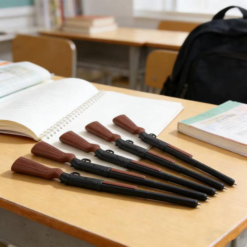 5-teiliges Set Kugelschreiber mit einzigartigem Design für Bürobedarf und Schreibarbeiten - Bild 4