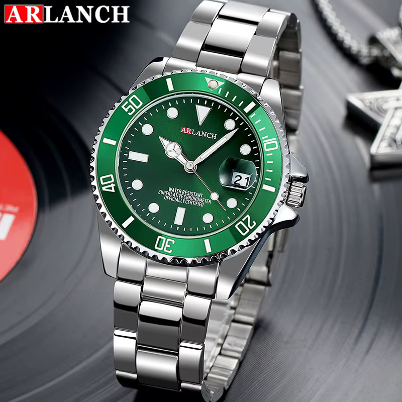 ARLANCH Armbanduhr Quarz, Edelstahl, Herren - Bild 1