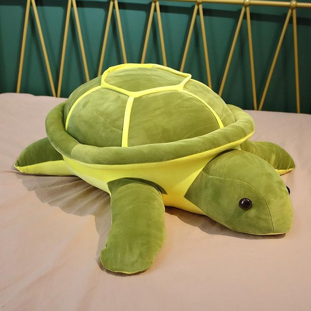 Kidsly Schildkröten-Plüschkissen, grün, ab 3 Jahre - Bild 1