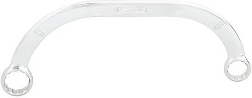 KS Tools Doppel-Ringschlüssel CHROMEplus in Silber, Schlüsselweite 19-21 mm - Bild 1