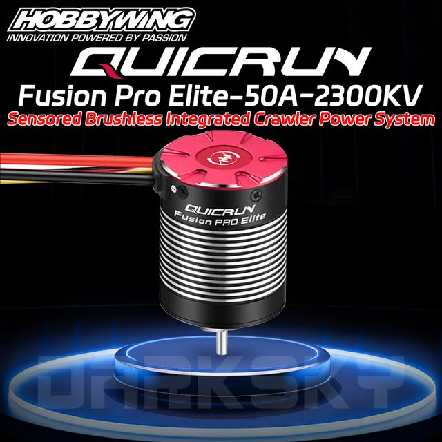 HOBBYWING QuicRun Fusion Pro Elite 50A 2300KV ESC-Motor, Zubehör - Bild 1