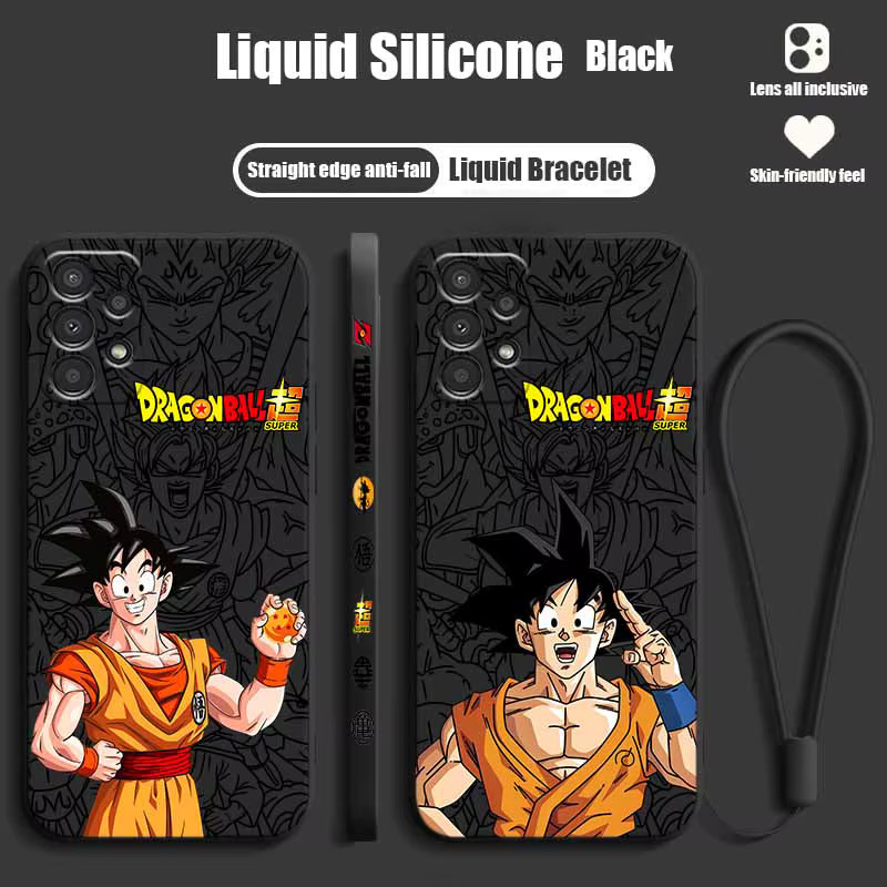 Dragon Ball Son Goku Handyhülle für Samsung Galaxy S26 S25 S24 S23 S22 S21 S20 Ultra Plus Lite Multicolor - Bild 2