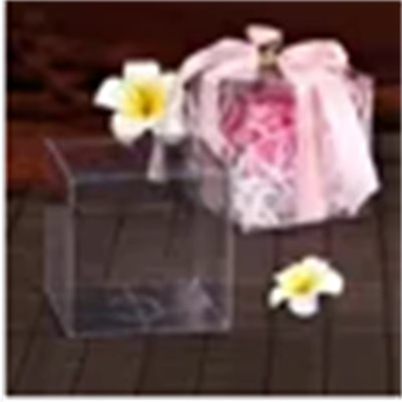 NewClear Set mit 10 transparenten PVC-Geschenkboxen für Süßigkeiten, Schokolade oder kleine Geschenke - Bild 2
