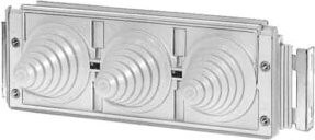 Eaton Kabelschelle KS4-CI für 3 Kabel, 14-68 mm, Silber - Bild 1
