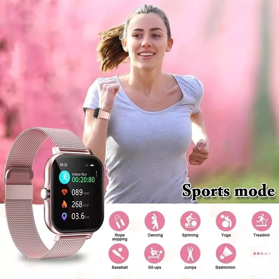 LAXASFIT Smartwatch, 1,83 Zoll, Schwarz, Unisex - Bild 4