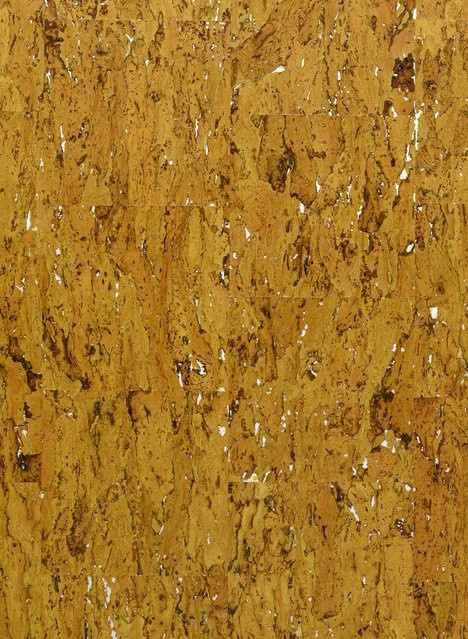 Arte International Tapete Alentejo Cork in Saffron Yellow aus Kork und Vlies - Bild 1
