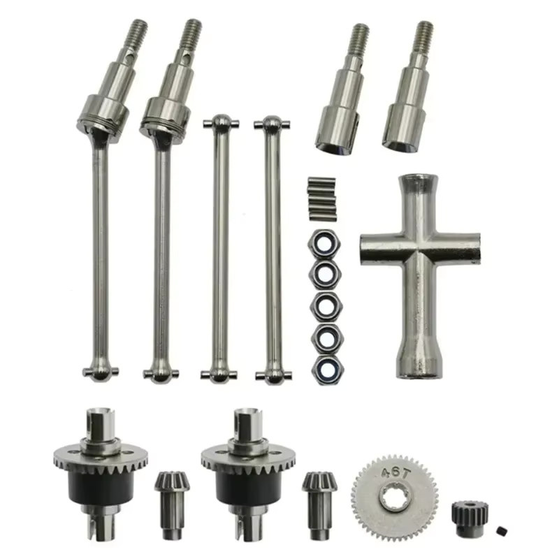 TIMEA Metall-Differential- und Antriebswellen-Set, Zubehör - Bild 2