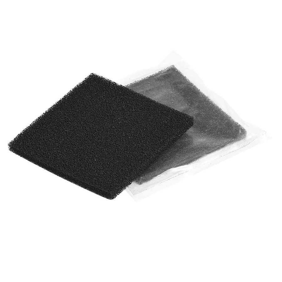 10 Stück KKMOON Aktivkohlefilter in Schwarz für Rauchabsorber und Dampfabsauggeräte, B/B: 13 x 13 cm - Bild 4