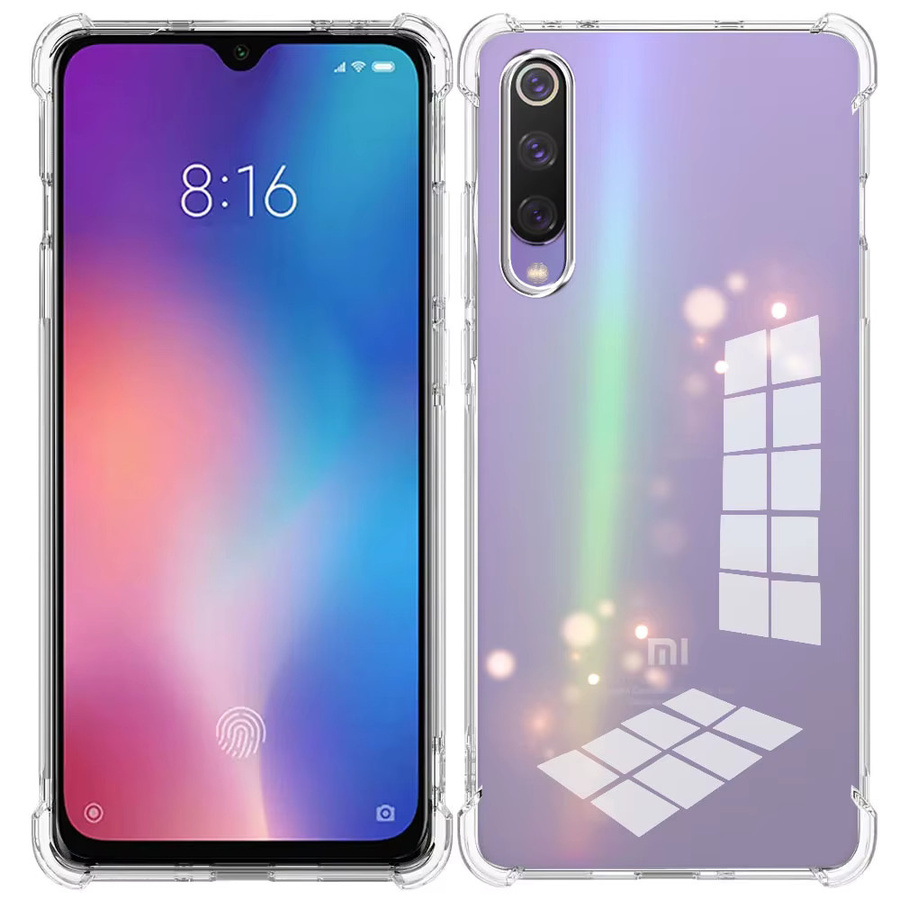 Stoßfeste TPU Silikon Schutzhülle für Xiaomi Mi 9, 9 SE, 9T Pro, Mi 9 Lite, CC9, CC9E, A3 Lite in Transparent - Bild 3